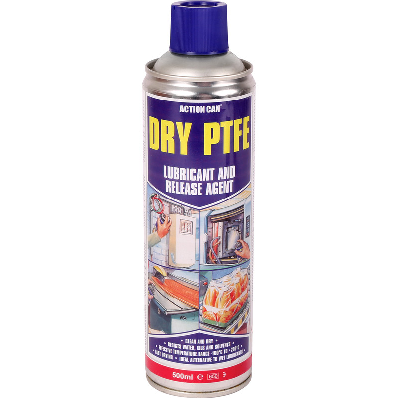 Action Can Dry PTFE 500ml Price Comparisons | Compare The Build