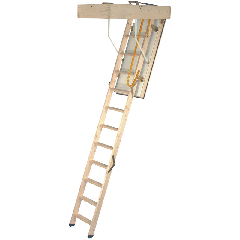 TB Davies LuxFold Loft Ladder Timber Price Comparisons | Compare The Build