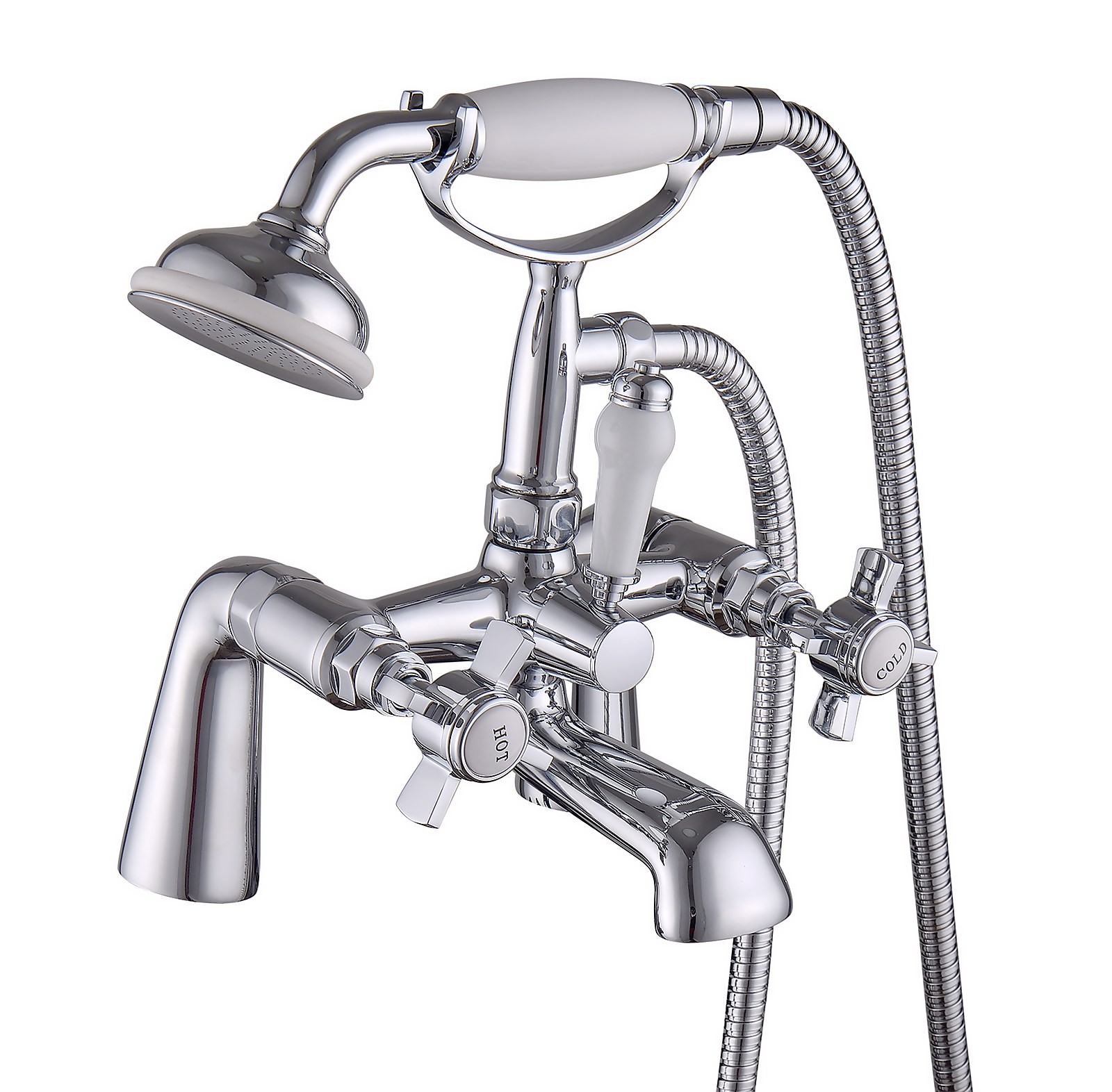 Bathstore Bensham 1895 Bath Shower Mixer - Chrome | Compare The Build