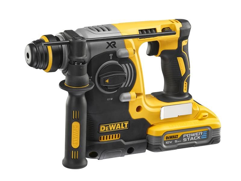 DEWALT DEWDCH273H2T DCH273H2T XR Brushless SDS Plus 3 Mode Hammer 18V 2 x POWERSTACK™ 5.0Ah Li-ion | Compare The Build