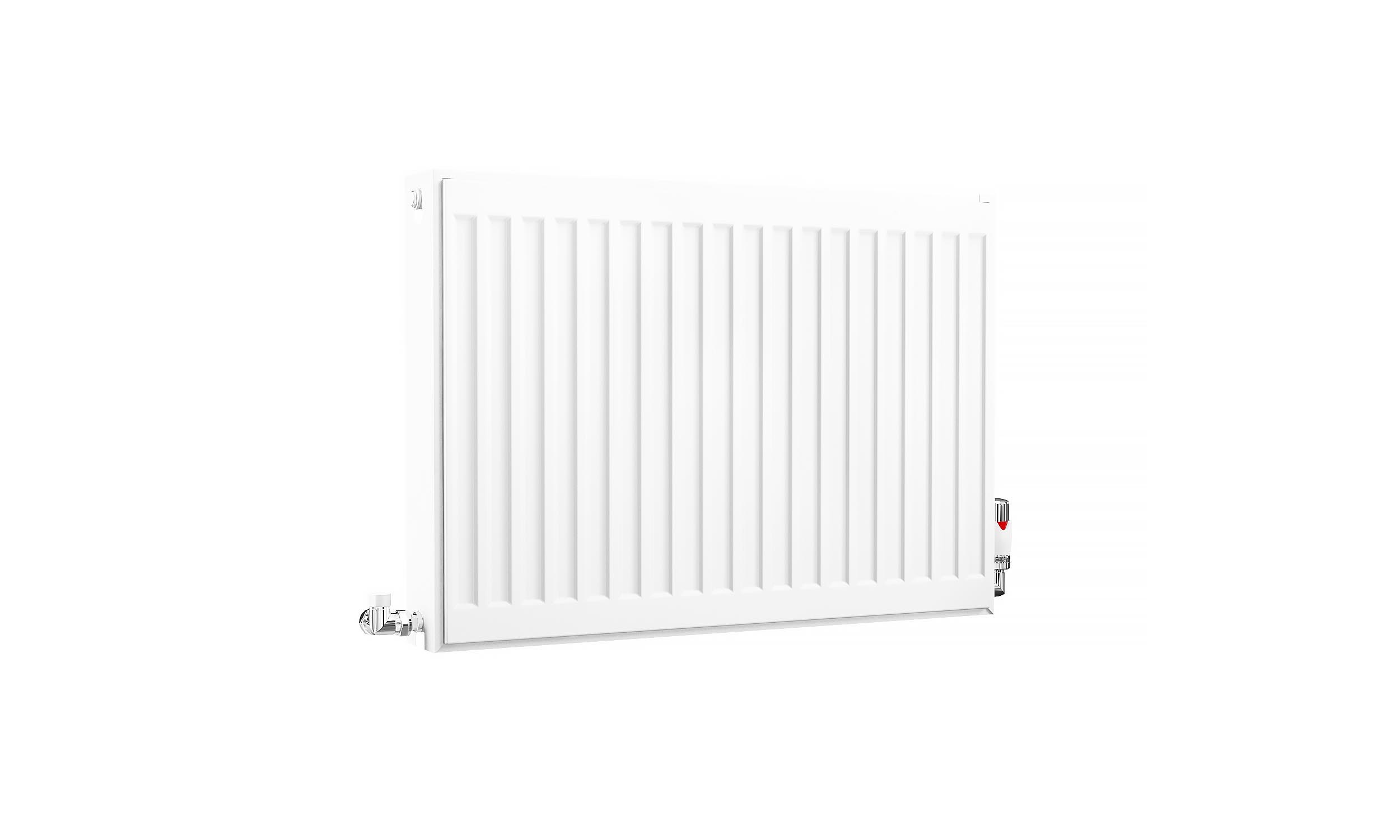 Kartell K-Rad Compact Horizontal Radiator, White, 500mm x 700mm - Double Panel, Double Convector Price Comparisons | Compare The Build