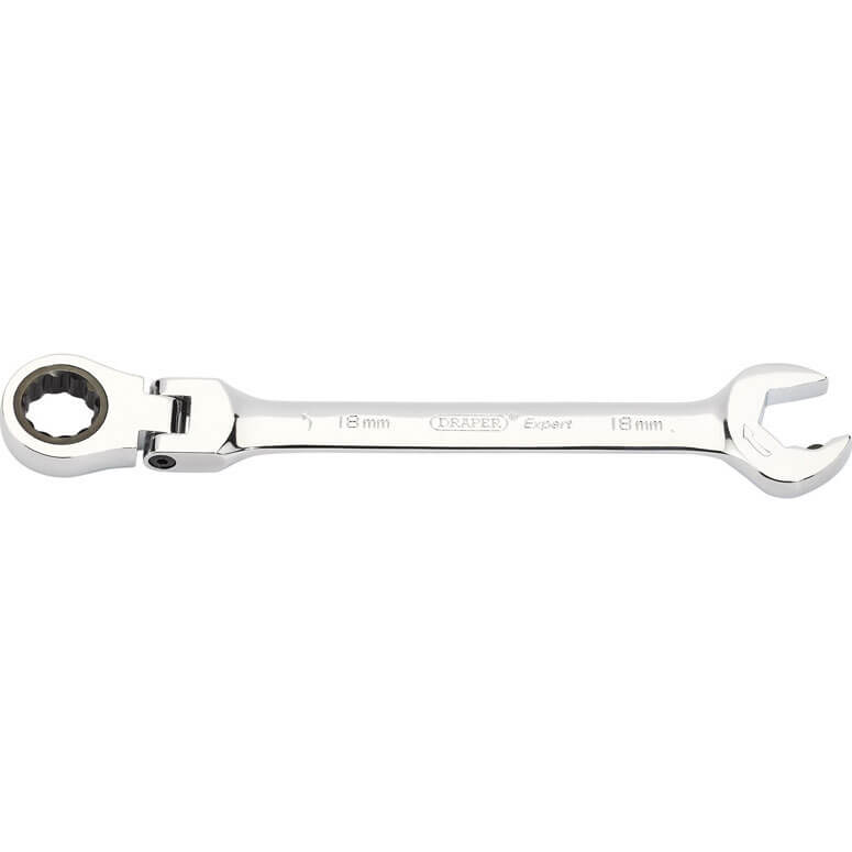 Draper Expert Hi Torq Flexible Ratchet Combination Spanner 18mm Price Comparisons | Compare The Build