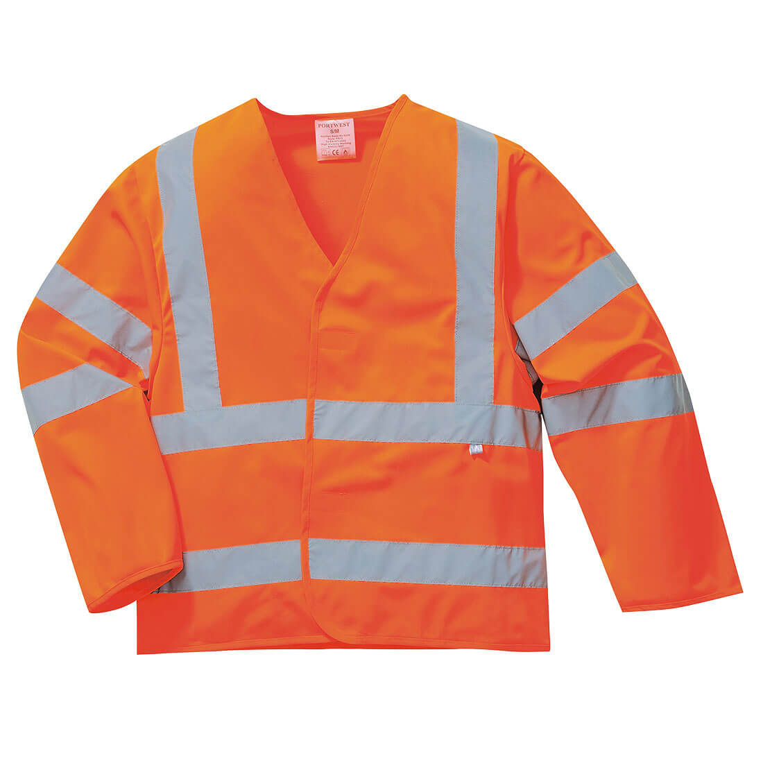 Biz Flame Class 3 Hi Vis Anti Static Flame Resistant Jacket Orange S / M Price Comparisons | Compare The Build