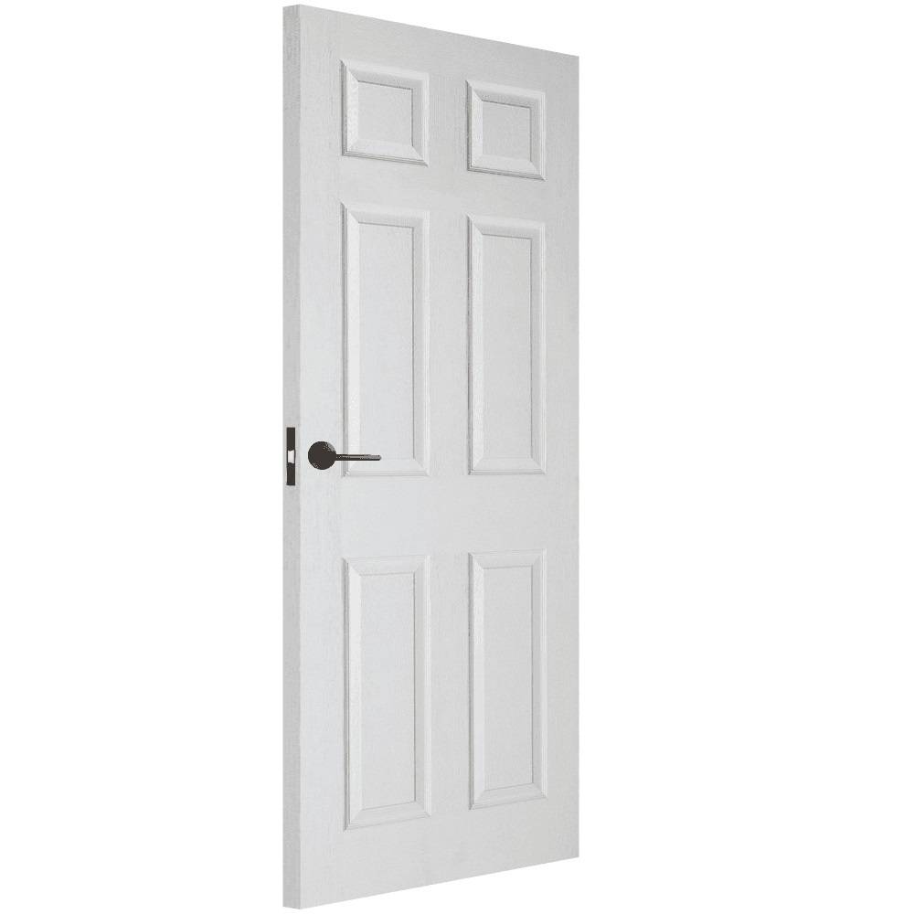 LPD Internal White Moulded Textured Unfinished 6P FD30 Door 1981mm x 686mm x 44mm (78" x 27") Price Comparisons | Compare The Build