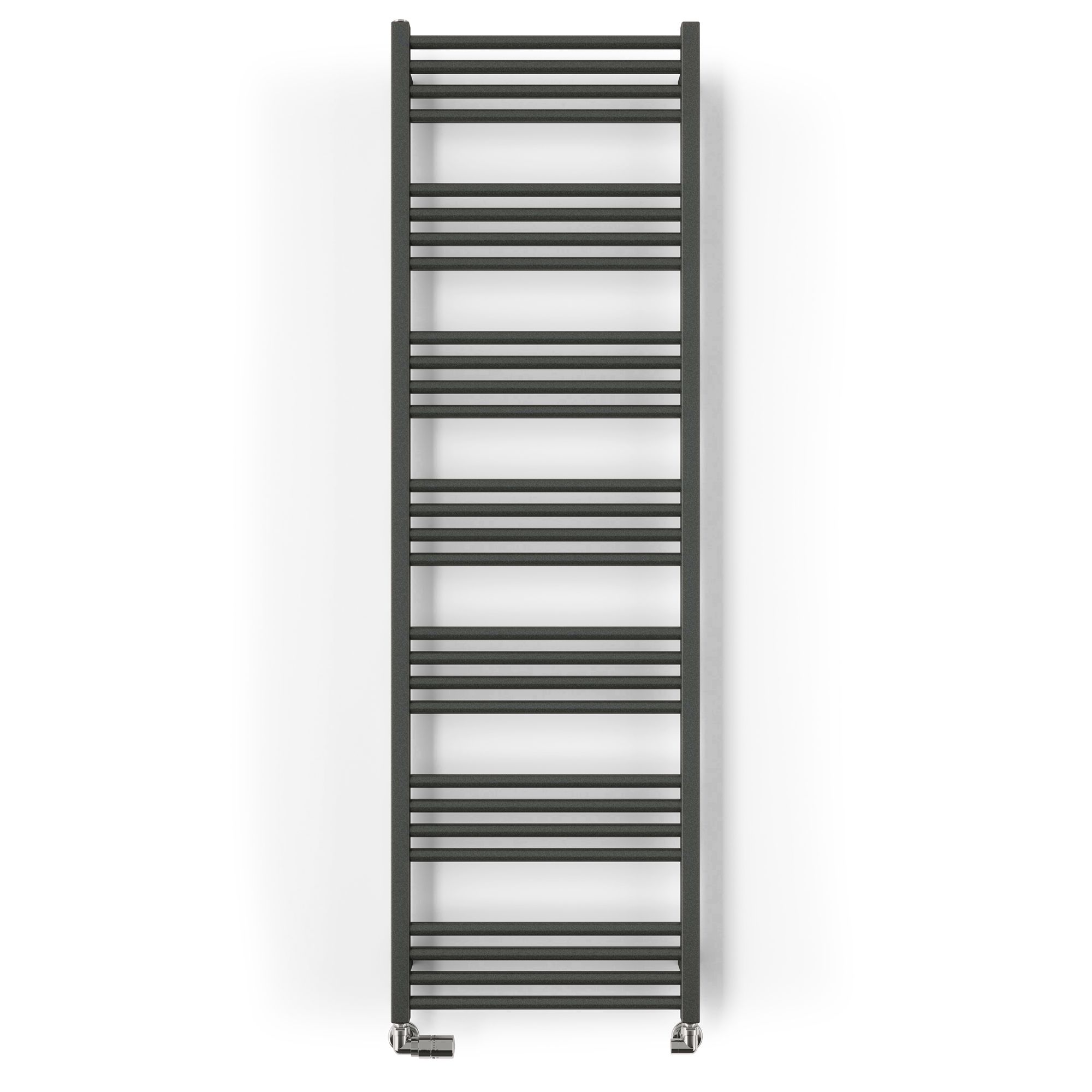 Terma Fiona T-Rail Grey Flat Towel Warmer (W)500mm X (H)1620mm Price Comparisons | Compare The Build
