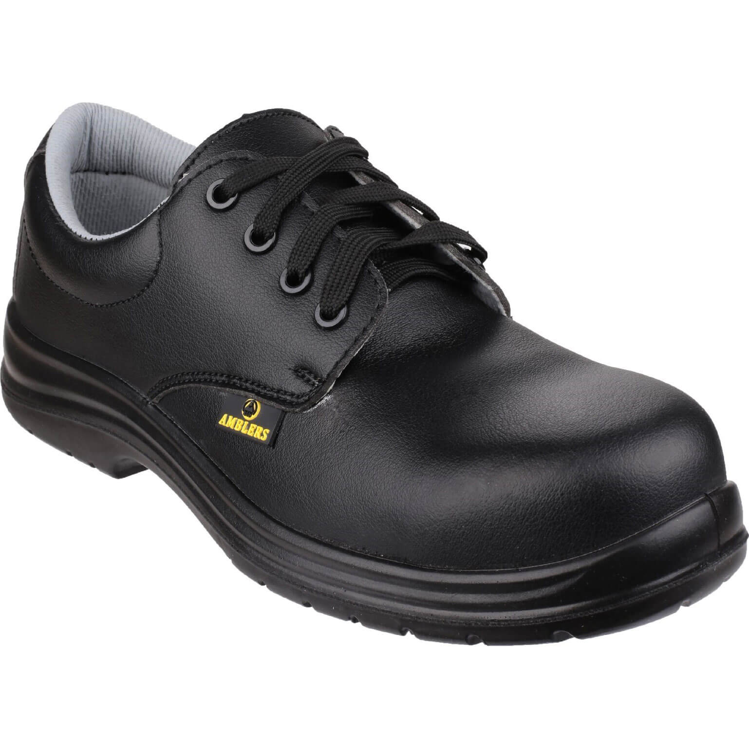 Amblers Safety FS662 Metal Free Water Resistant Lace Up Safety Shoe Black Size 5 Price Comparisons | Compare The Build