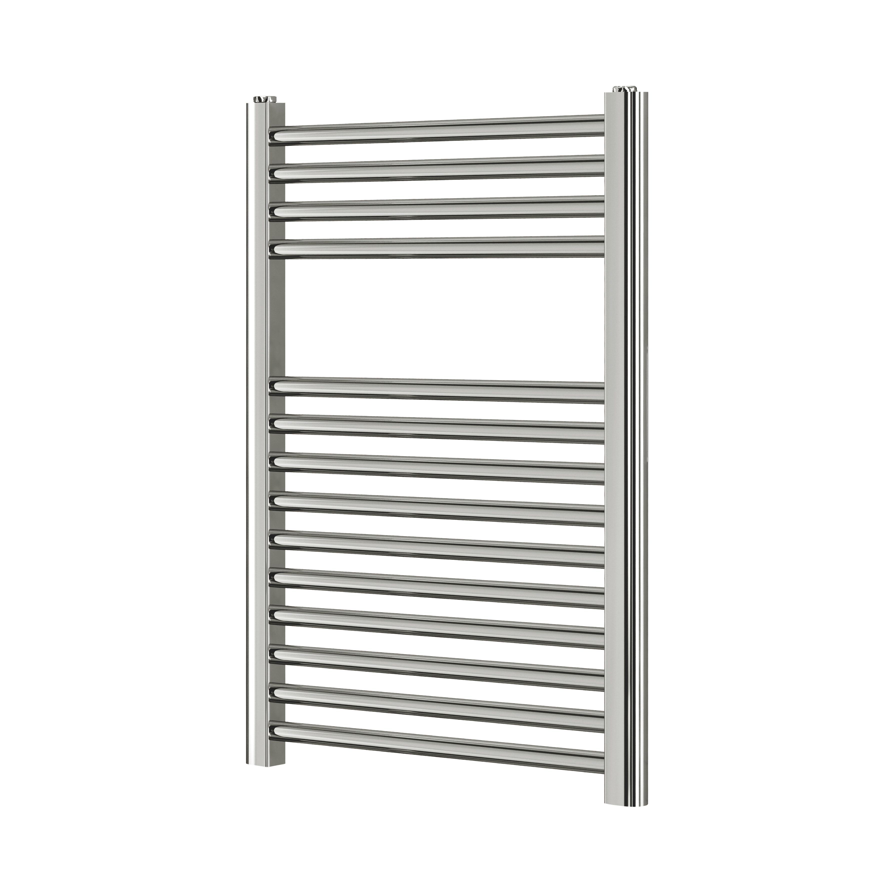 Blyss 165W Flat Chrome Towel warmer (H)700mm (W)400mm Price Comparisons | Compare The Build