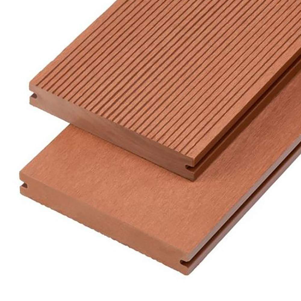 Cladco Solid Composite Decking Board 2.4m - Redwood WPCSR22 | Compare The Build