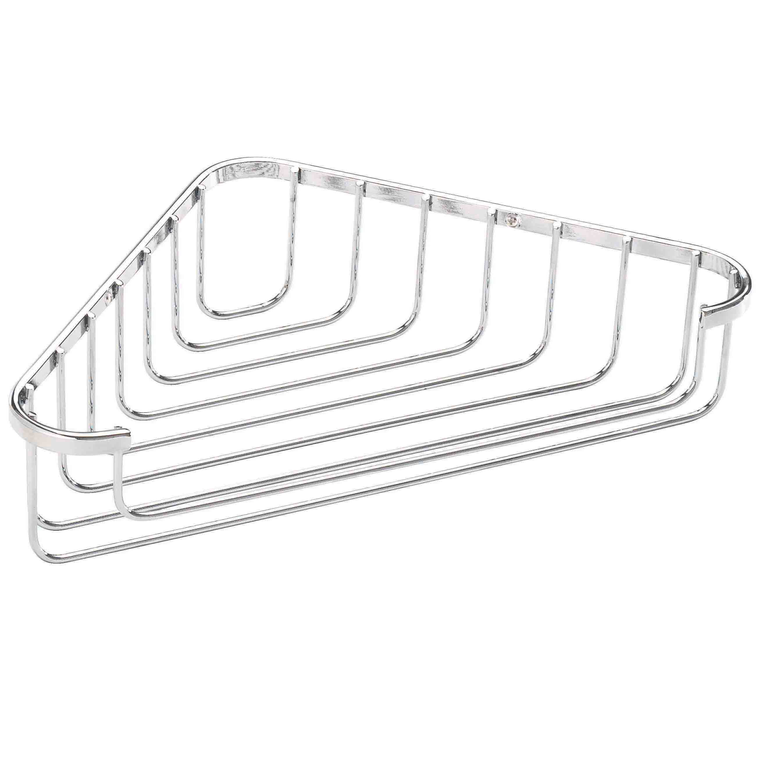 Croydex Bathroom Tidy Wire Corner Basket - Chrome Price Comparisons | Compare The Build