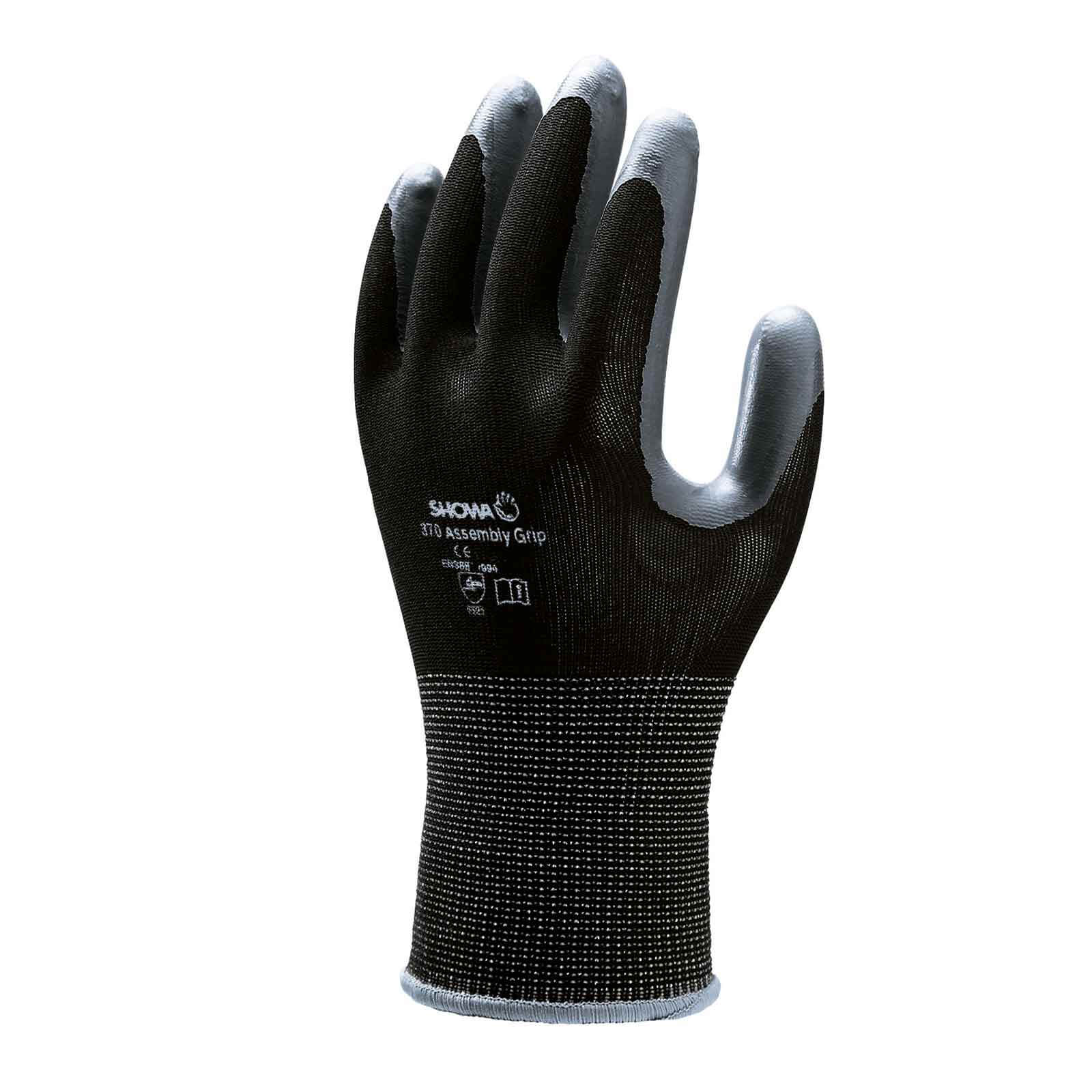 Kew Gardens Multi Purpose Nitrile Coated Gardening Gloves Black M | Compare The Build