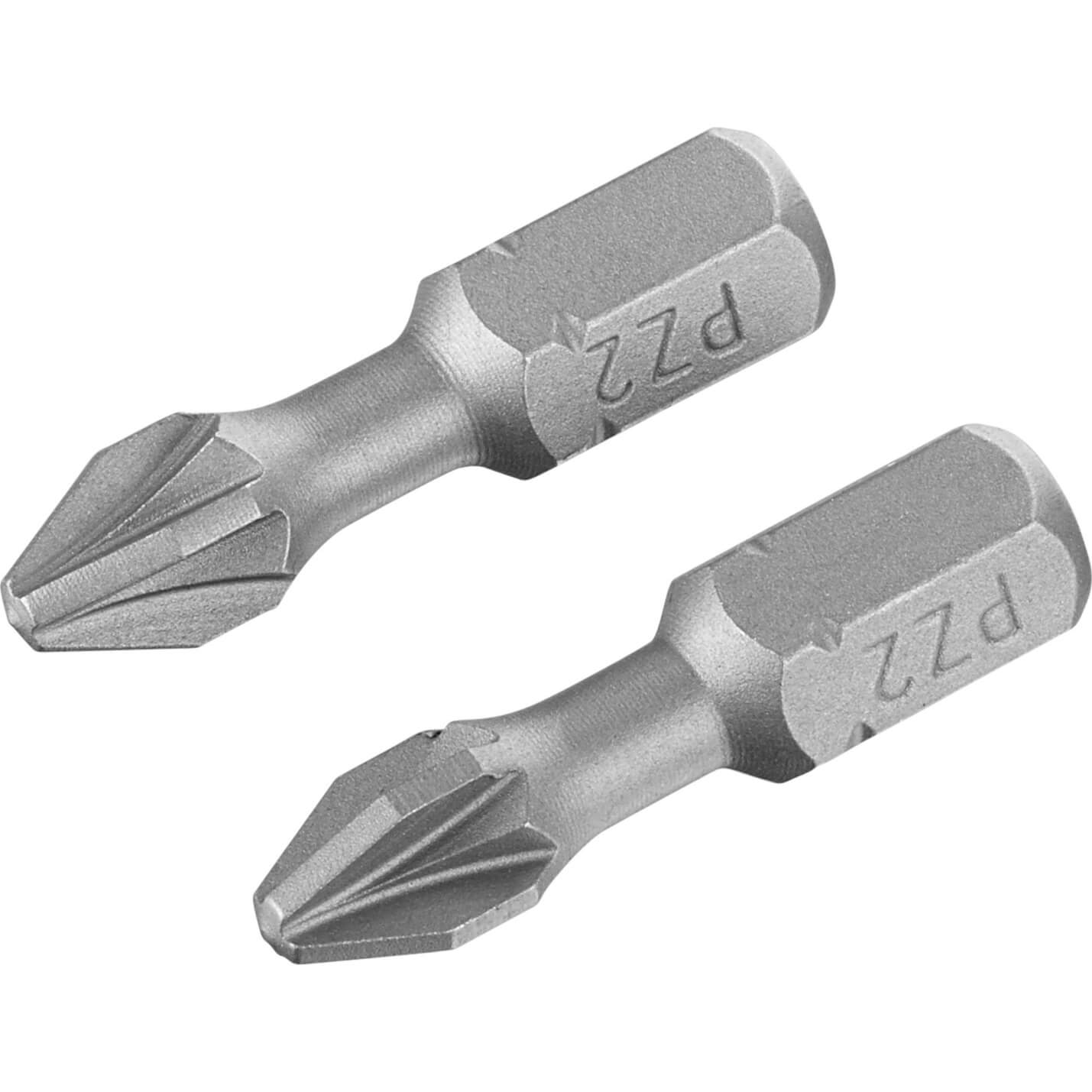 Stanley Pozi Torsion Screwdriver Bits PZ2 25mm Pack of 2 Price Comparisons | Compare The Build