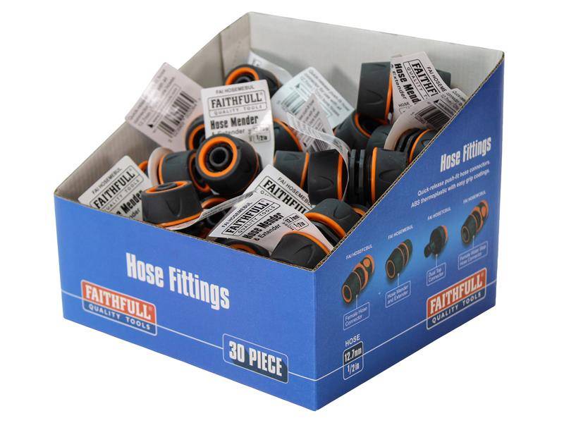 Faithfull FAIHOSEMEBUL Plastic Hose Mender (Box 30) | Compare The Build