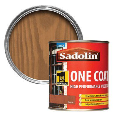 Sadolin Natural Semi-Gloss Wood Stain, 500Ml Price Comparisons | Compare The Build