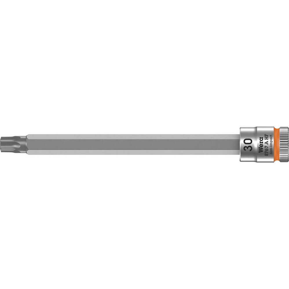 Wera 8767 A HF Zyklop 1/4" Drive Long Torx Socket Bit 1/4" T30 | Compare The Build