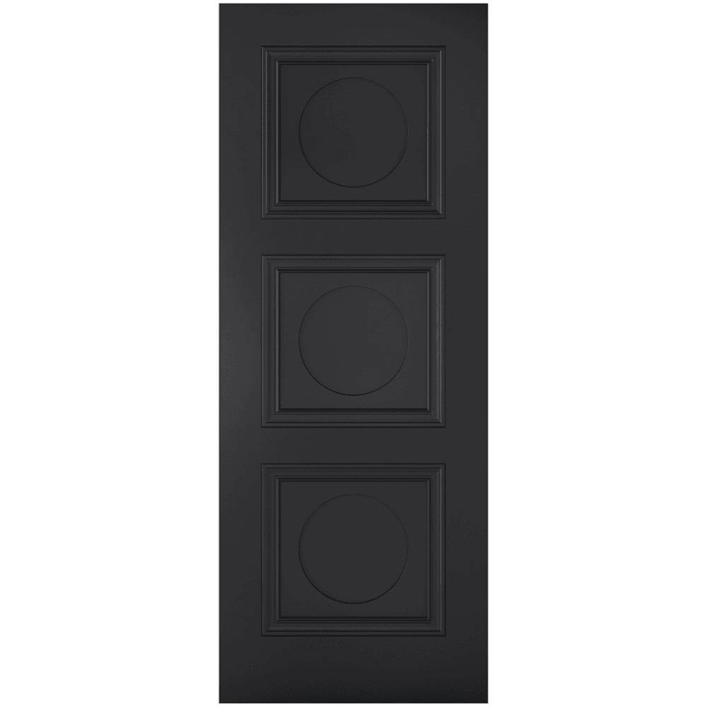 LPD Internal Black Antwerp Primed 3P FD30 Door 1981mm x 686mm x 44mm (78" x 27") Price Comparisons | Compare The Build