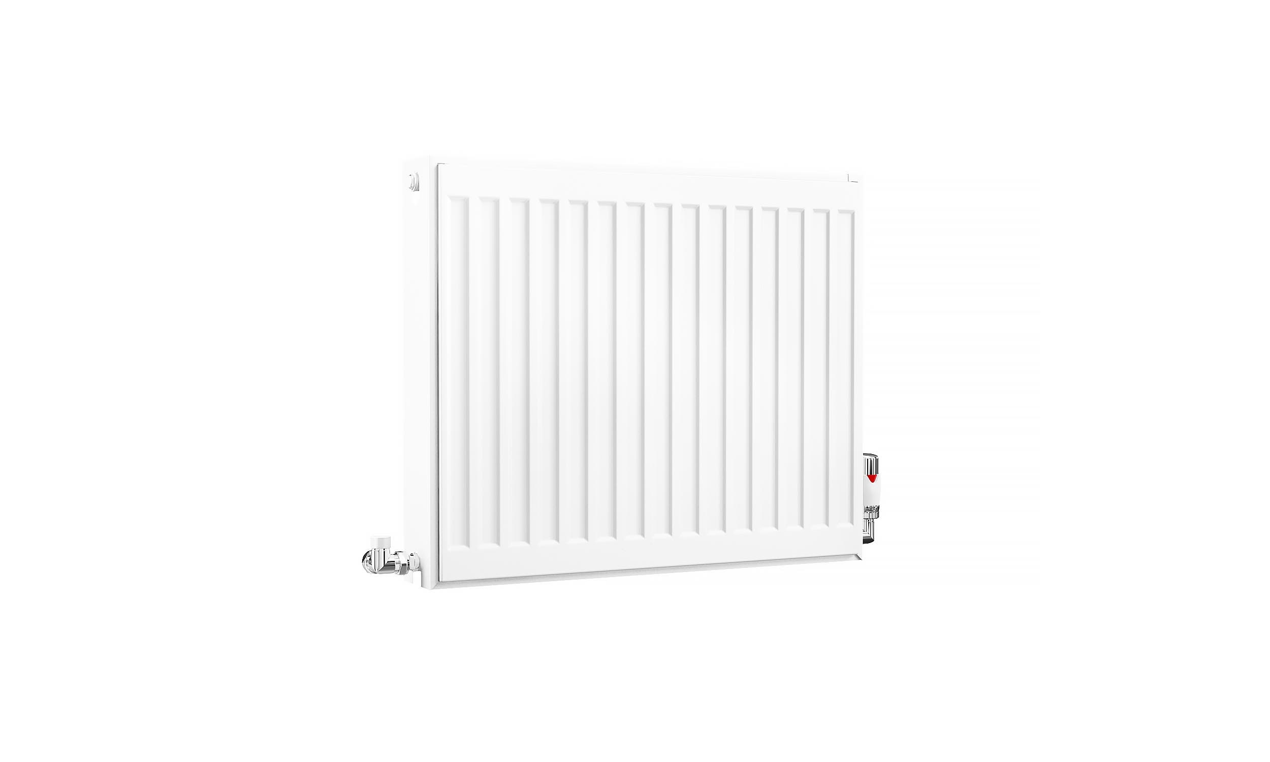 Kartell K-Rad Compact Horizontal Radiator, White, 500mm x 600mm - Double Panel, Double Convector Price Comparisons | Compare The Build