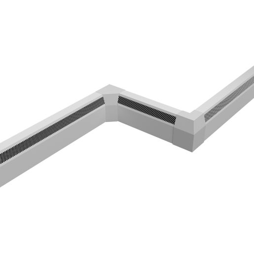 Smith's Sureline/0.5 Sureline 500mm Perimeter Heating (Skirting Level) White | Compare The Build