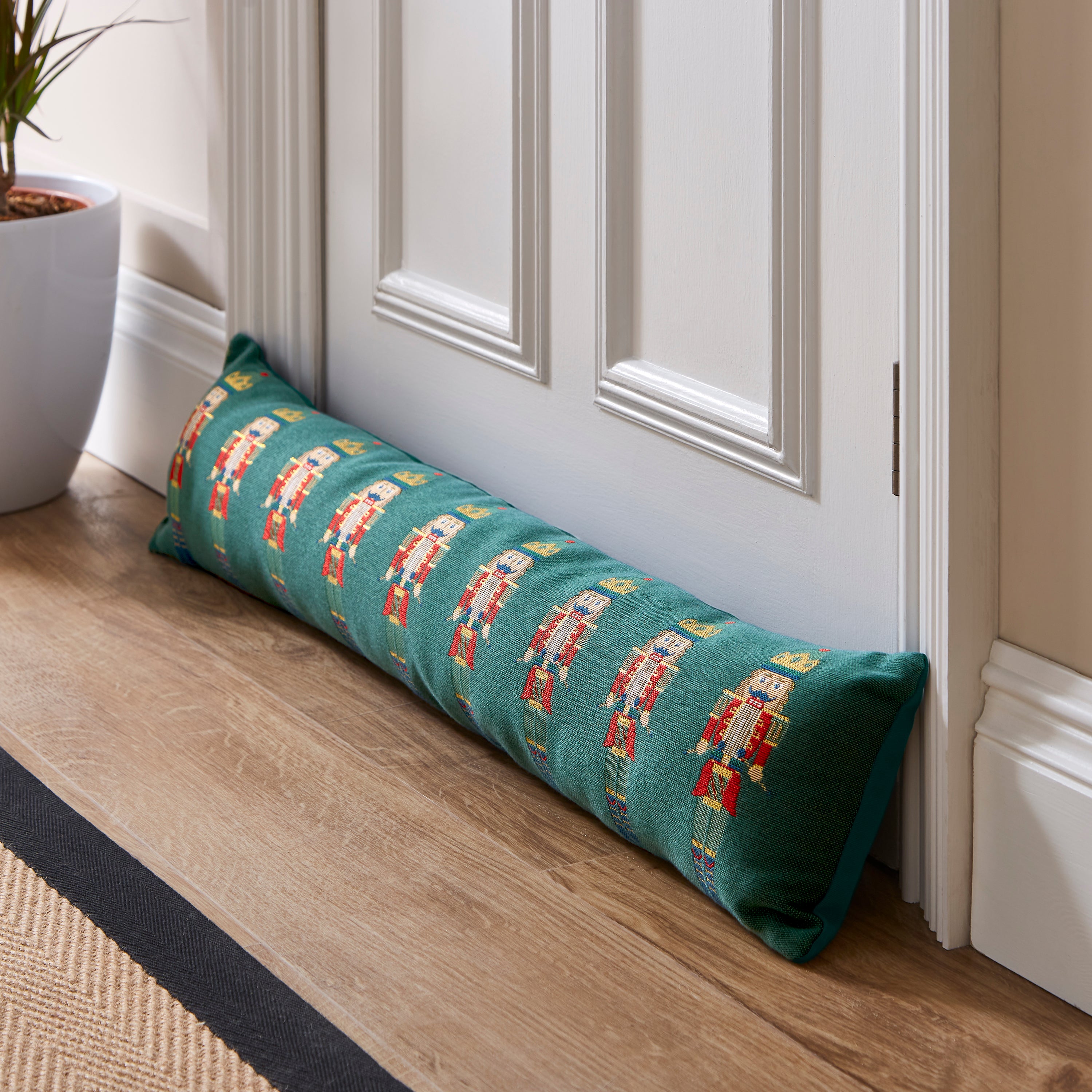 Nutcracker Tapestry Olive Draught Excluder Olive (Green) | Compare The Build