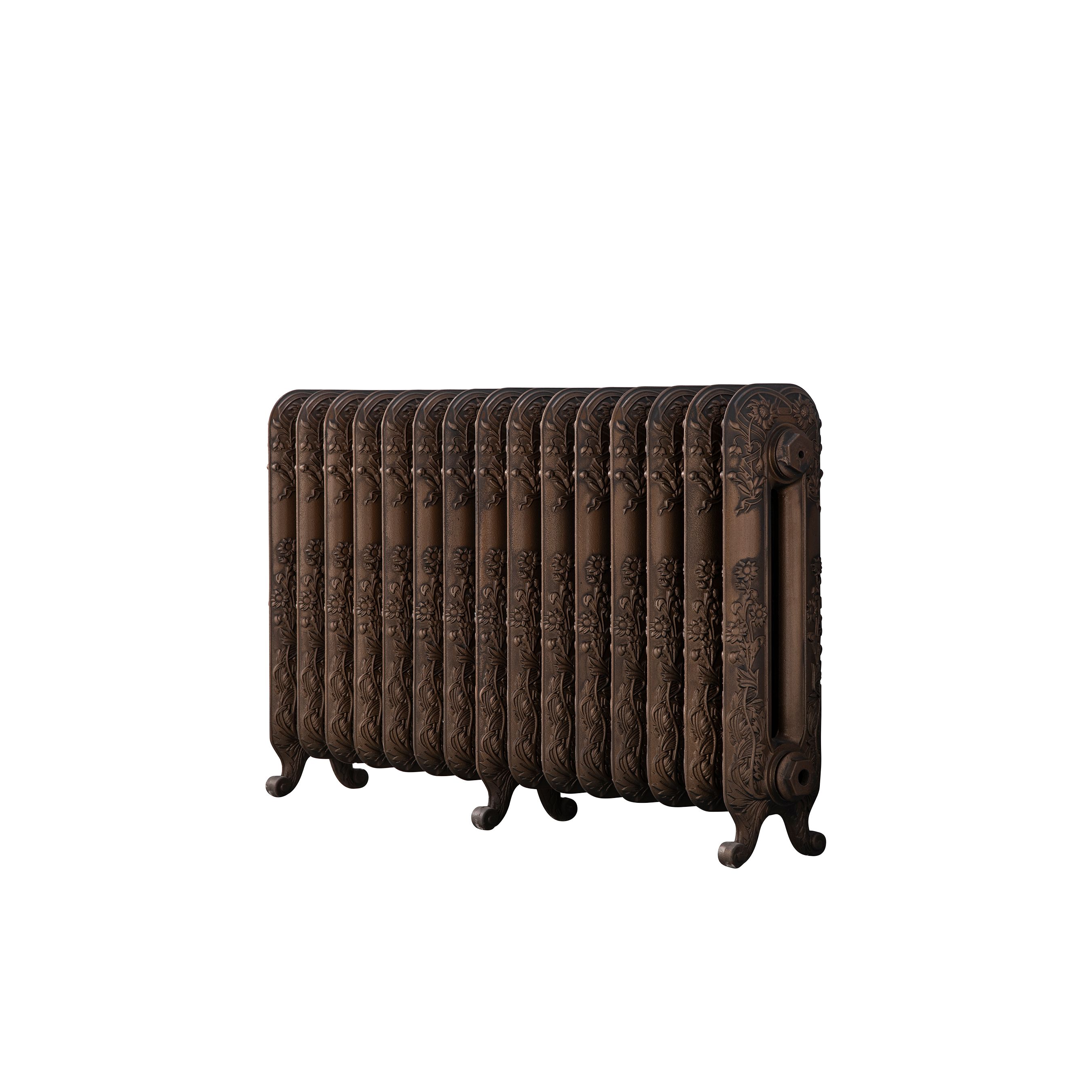 Arroll Daisy Cast Iron Bronze 15 Column Radiator, (W)1009mm X (H)597mm Price Comparisons | Compare The Build