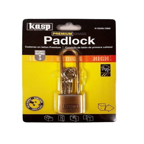 Kasp 70mm Long Shackle Brass Padlock Price Comparisons | Compare The Build