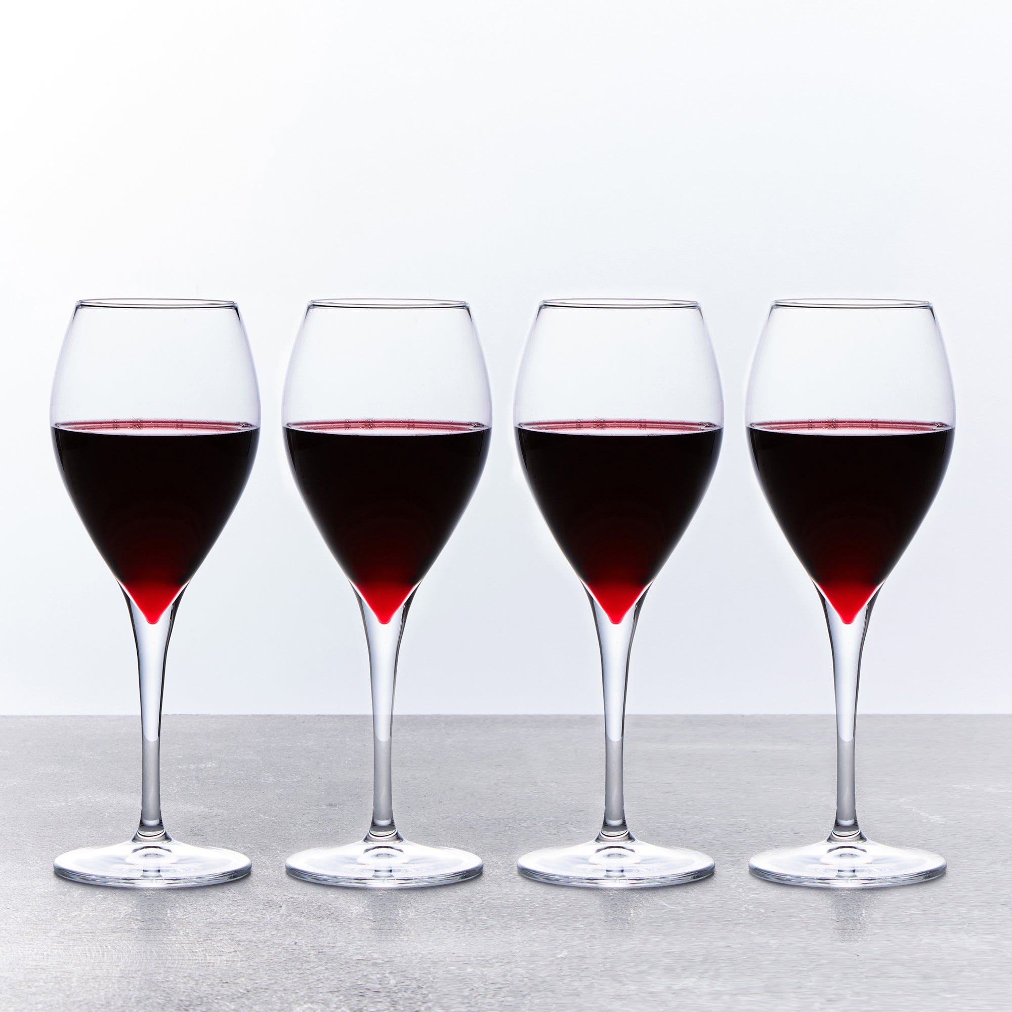 Set of 4 Red Wine Glasses Clear Price Comparisons | Compare The Build