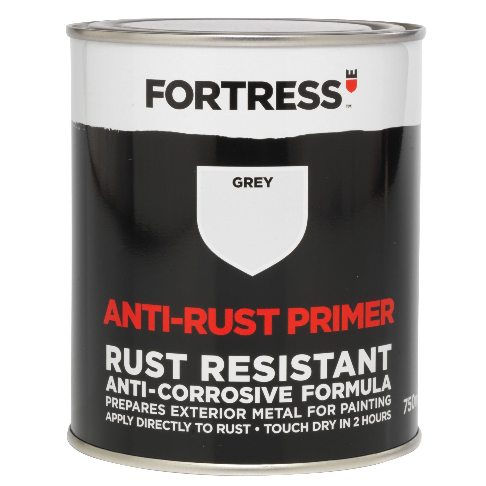 Fortress Grey Iron Anti-Rust Primer, 0.75L Price Comparisons | Compare The Build