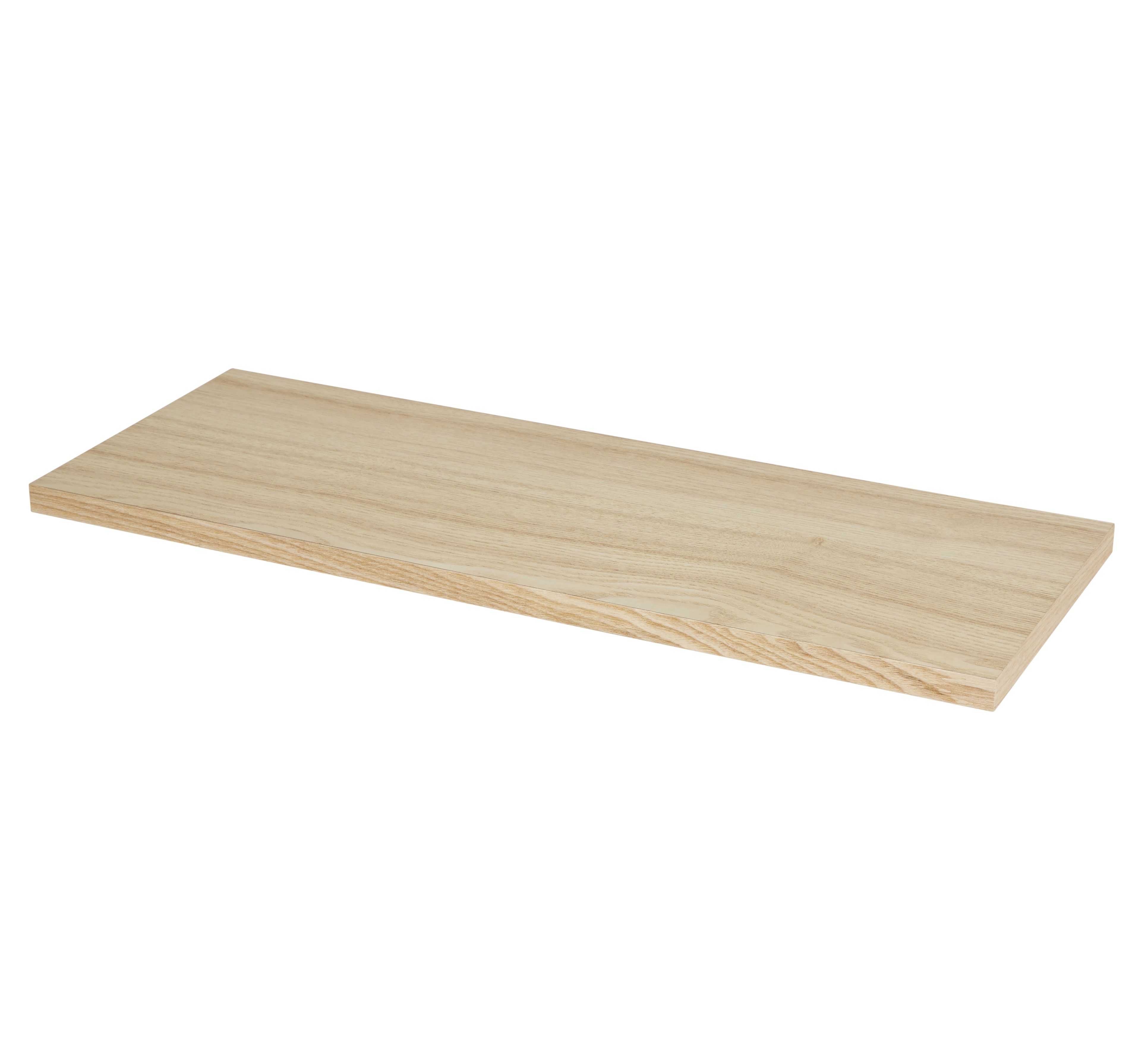 Form Kosto Oak Effect Shelf (L)600mm (D)230mm Price Comparisons | Compare The Build