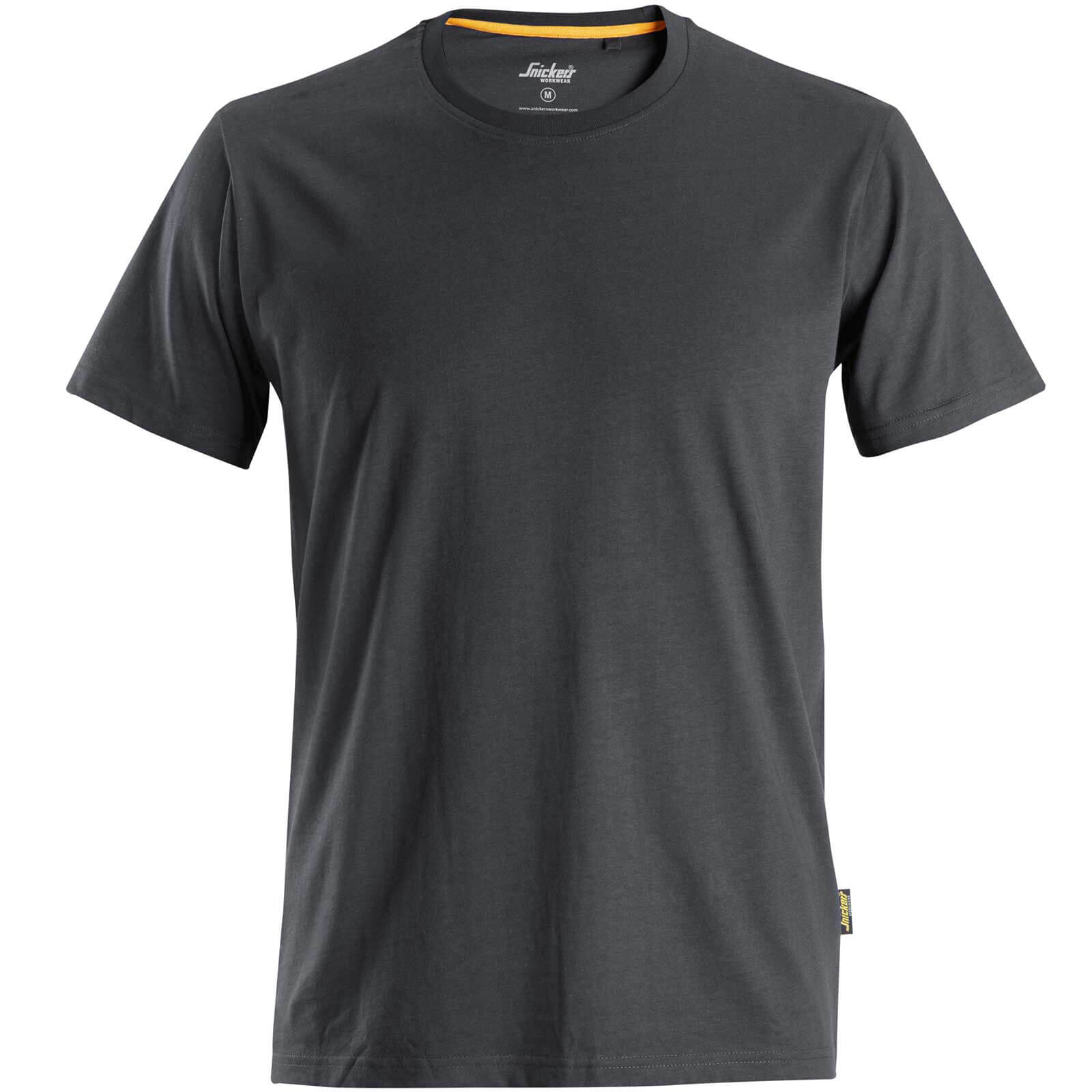 Snickers Allround Work Organic Cotton T-shirt Grey XL Price Comparisons | Compare The Build