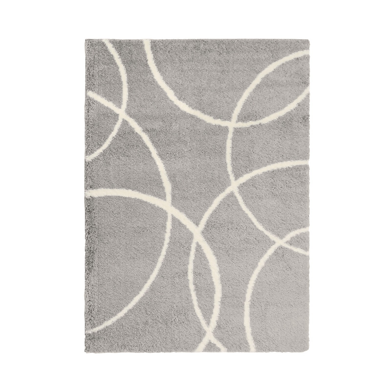 Snug Bubbles Rug - Grey & Ivory - 120x170cm Price Comparisons | Compare The Build