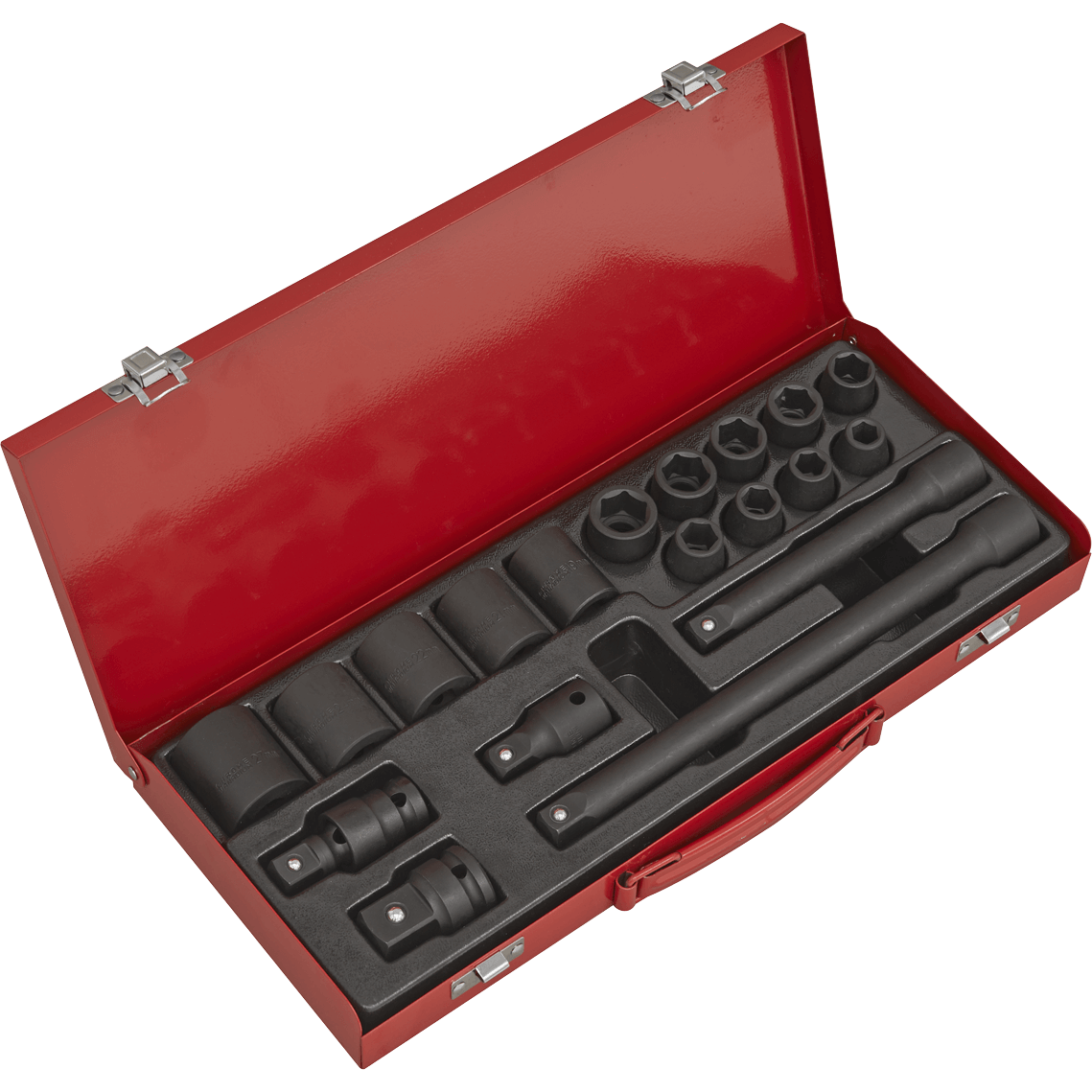 Sealey 19 Piece 1/2" Drive Hexagon WallDrive Impact Socket Set Metric 1/2" Price Comparisons | Compare The Build