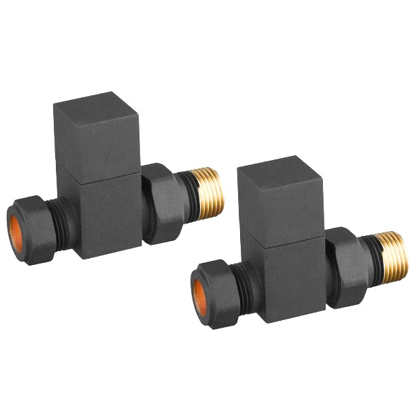 Radvalves UK Manual Valves, Square, Anthracite Straight Price Comparisons | Compare The Build