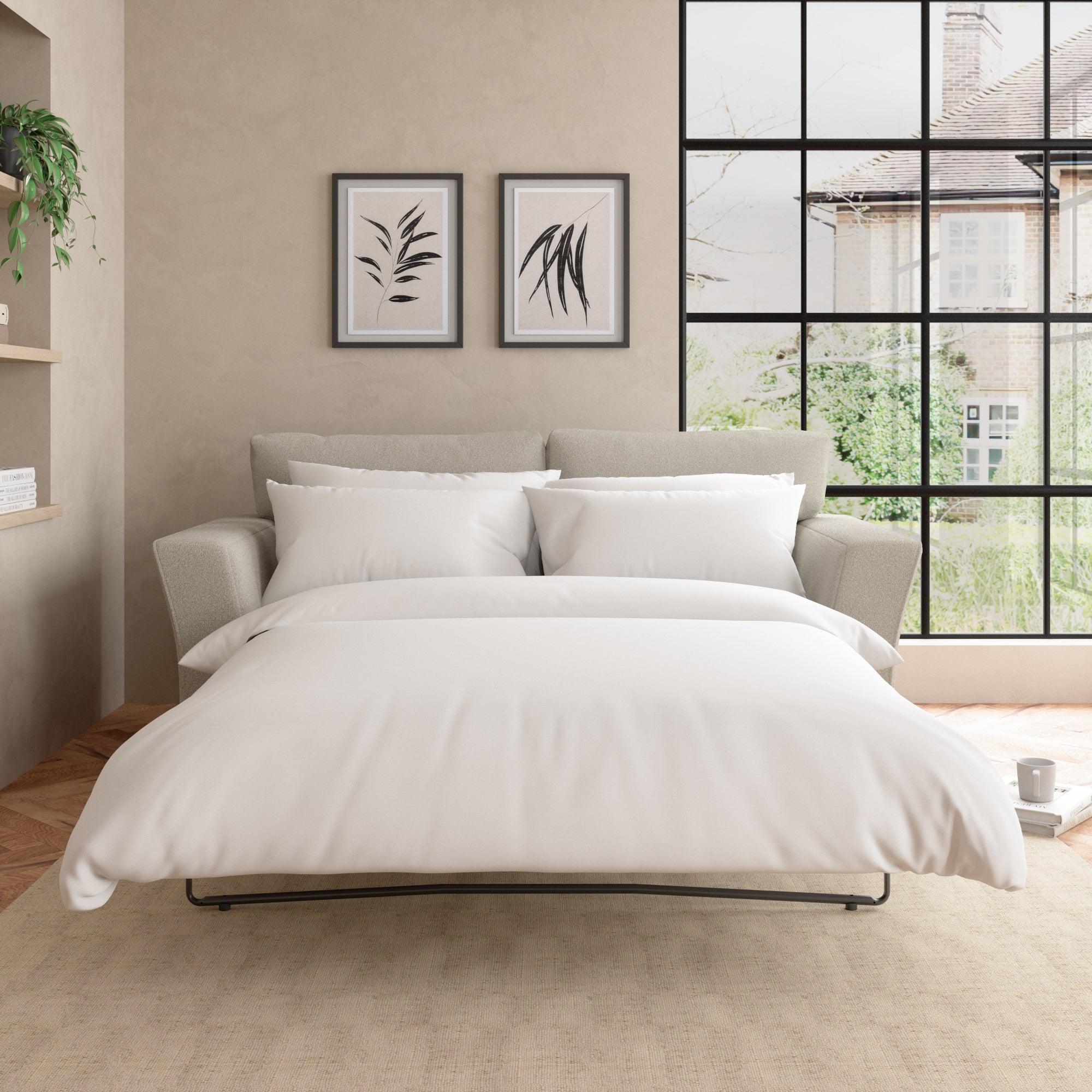 Blakeney Sofa Bed Cosy Marl Chateau Grey Price Comparisons | Compare The Build