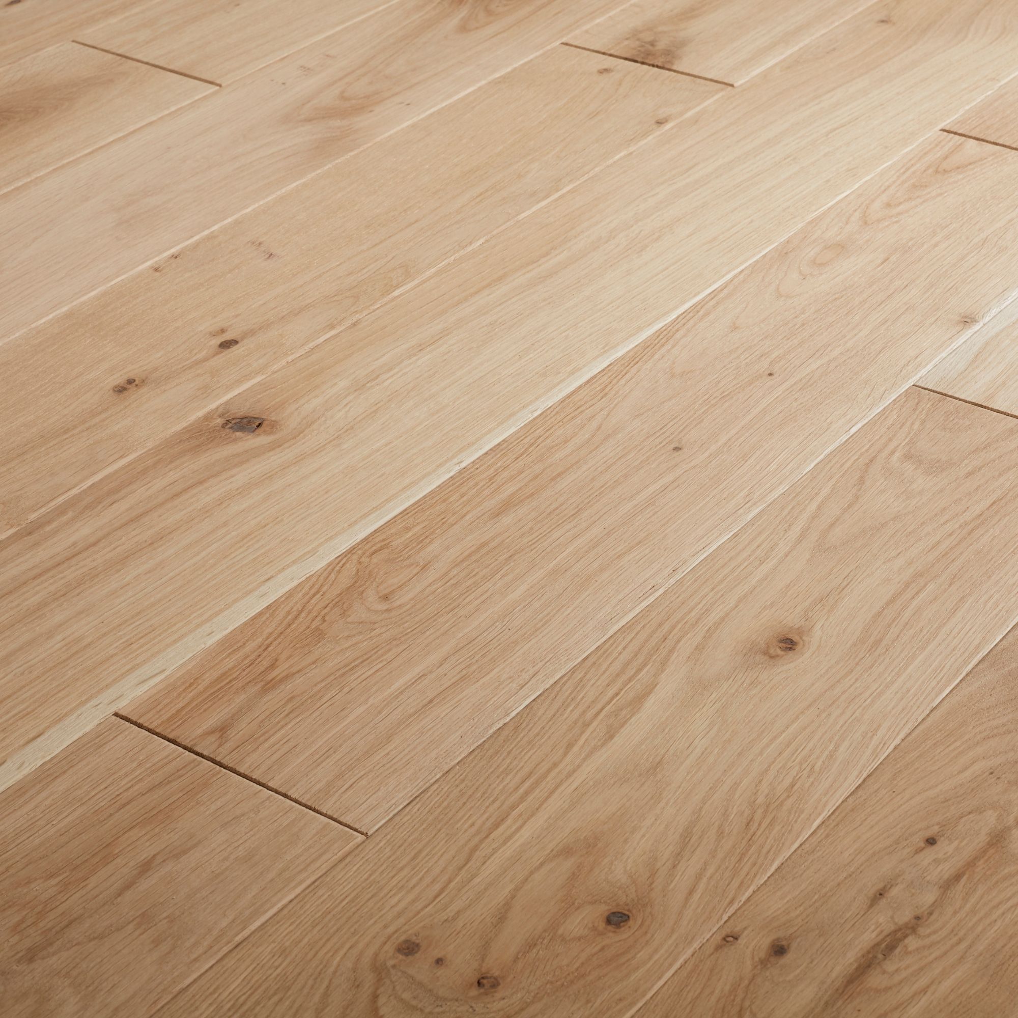 GoodHome Koping Natural Oak Solid Wood Flooring, 1.56M² Set Price Comparisons | Compare The Build