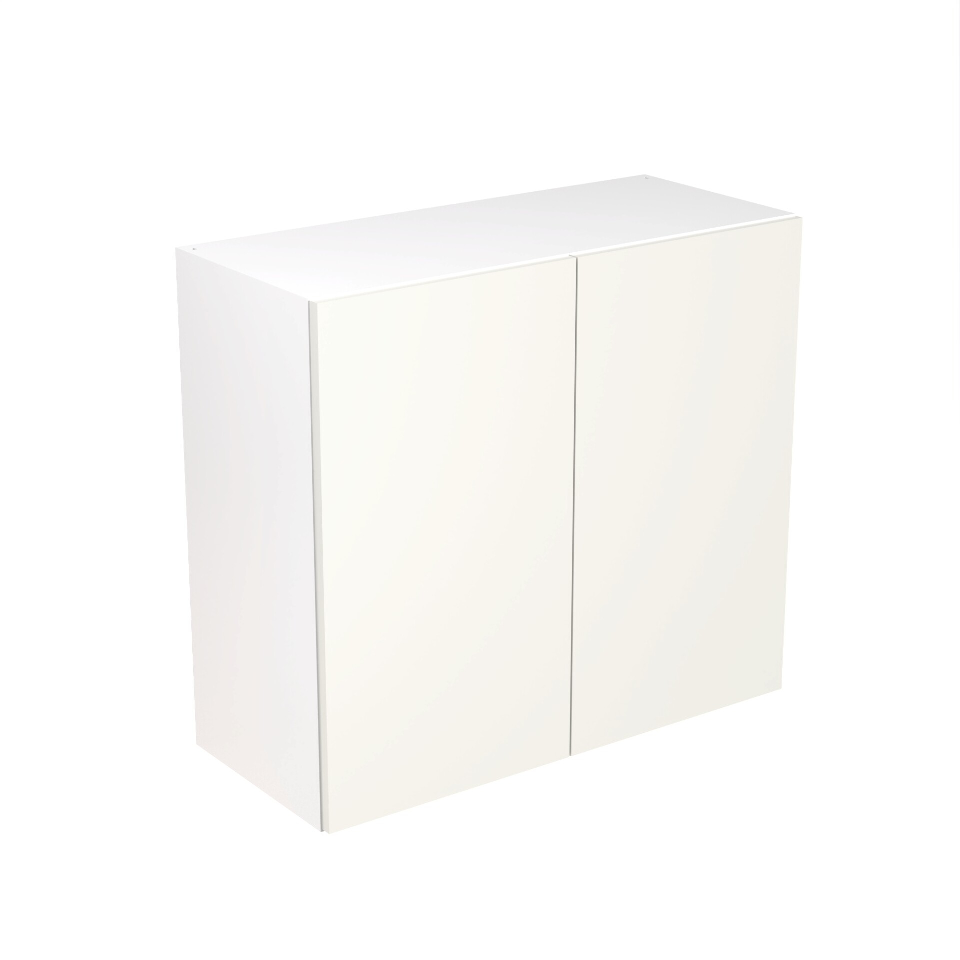 Flatpack Wall Unit Value Slab Standard Matt White 800mm - FKKM1038 | Compare The Build