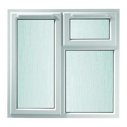 Euramax White Stippolyte Upvc Casement Window 2P Top and Left Side Hung 1040 x 1190mm Price Comparisons | Compare The Build