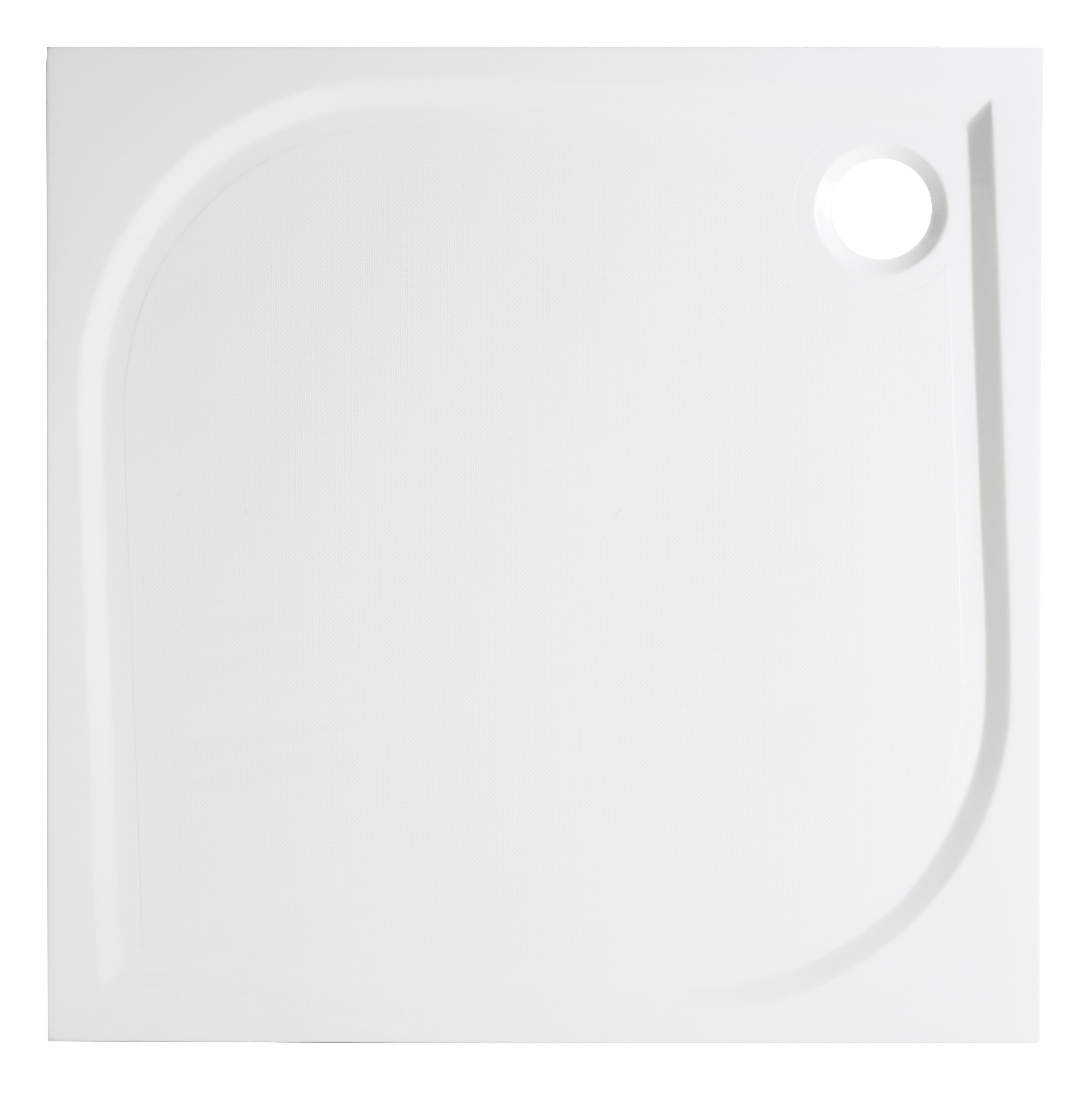 GoodHome Limski Square Shower Tray (L)800mm (W)800mm (H)28mm Price Comparisons | Compare The Build