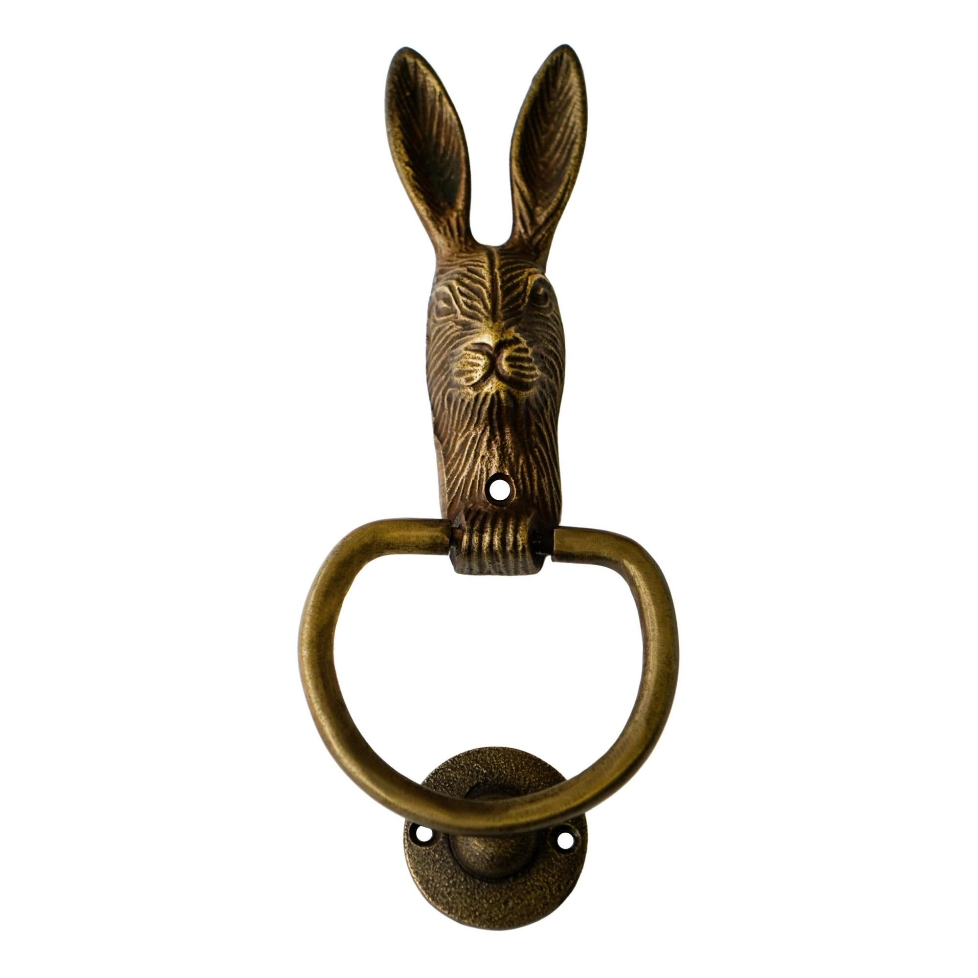 Cast Iron Hare Door Knocker Brass Price Comparisons | Compare The Build