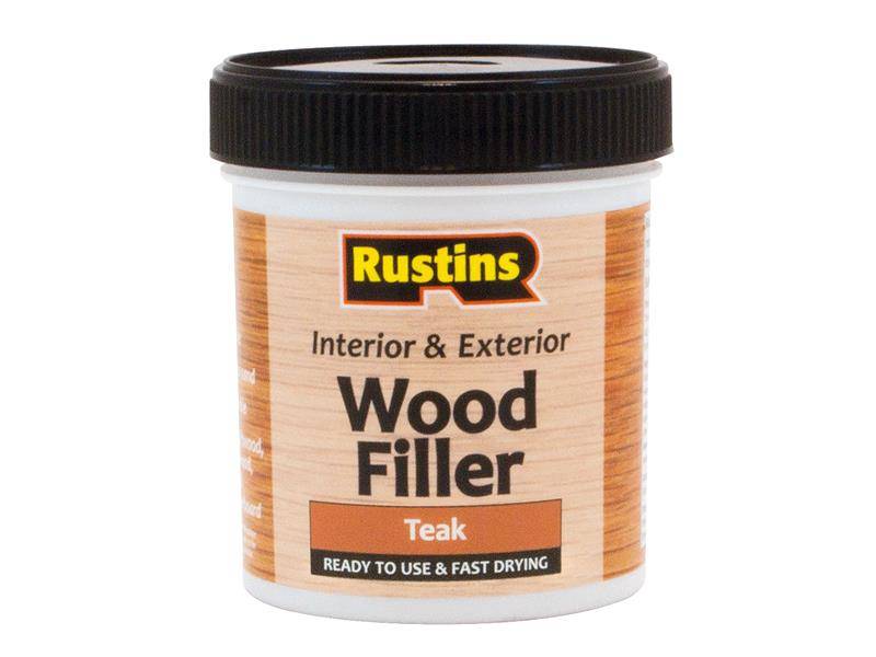 Rustins RUSQDWFT250 Acrylic Wood Filler Teak 250ml Price Comparisons | Compare The Build