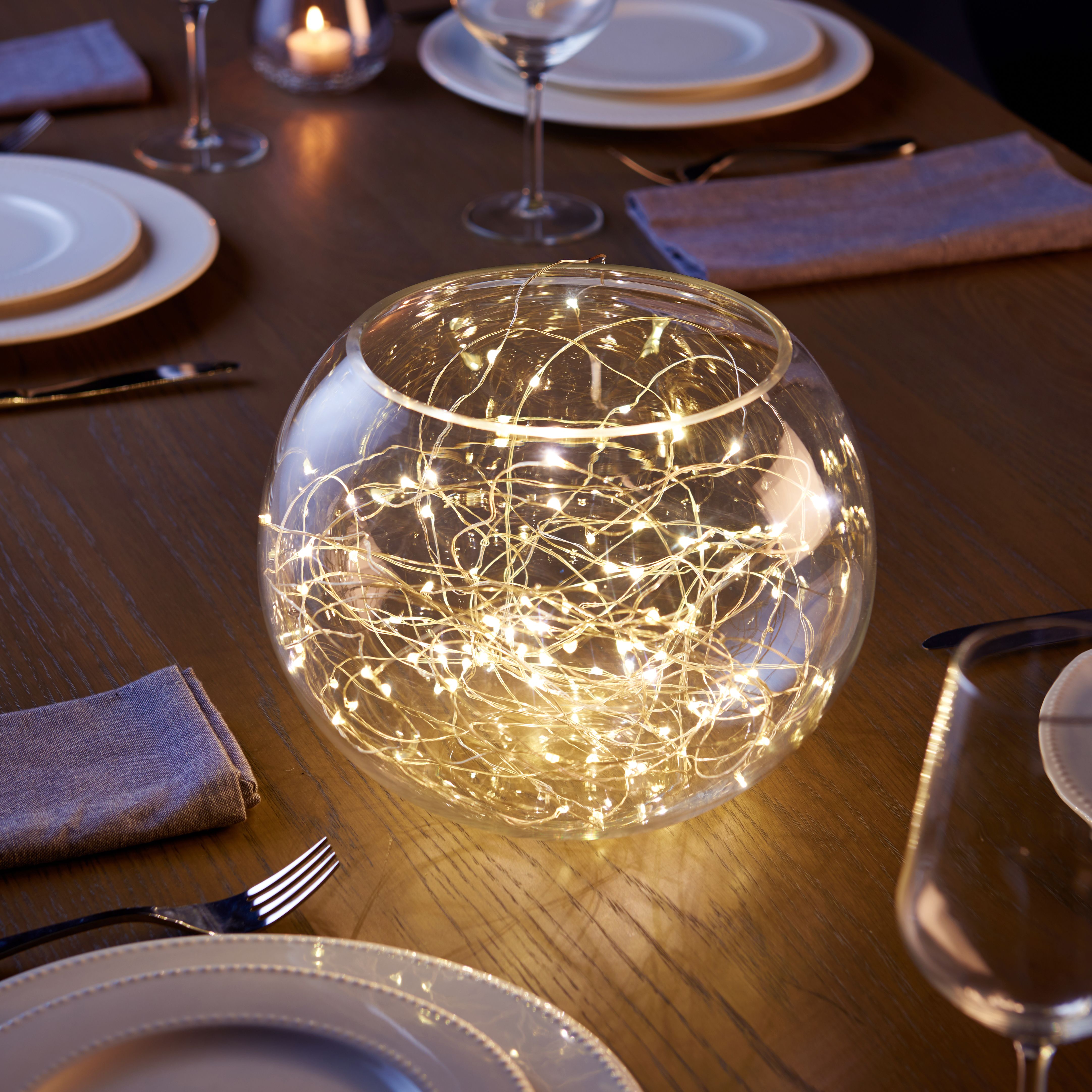 Battery-Powered Warm White 50 Led Indoor String Lights Price Comparisons | Compare The Build