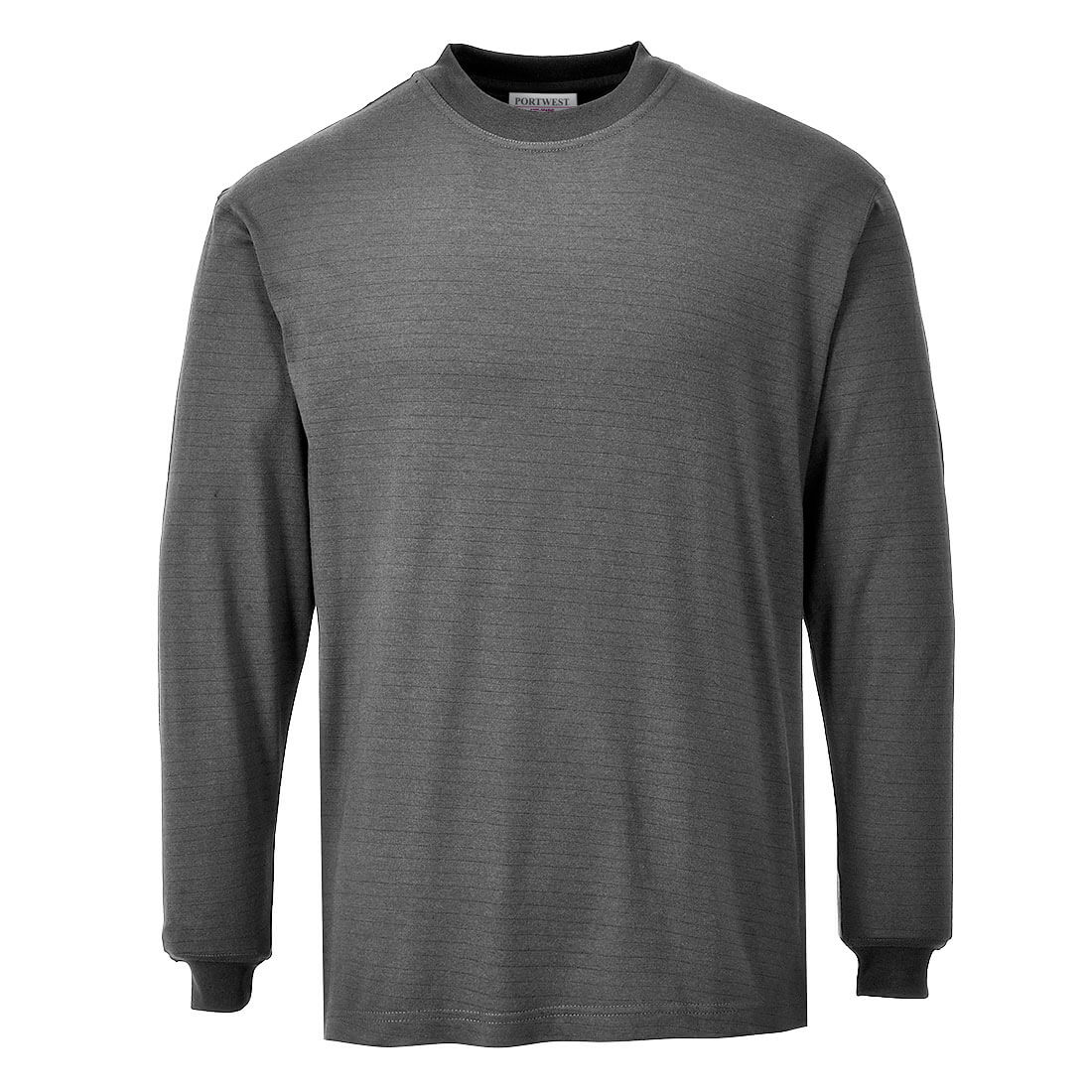 Modaflame Mens Flame Resistant Antistatic T-Shirt Grey XL | Compare The Build