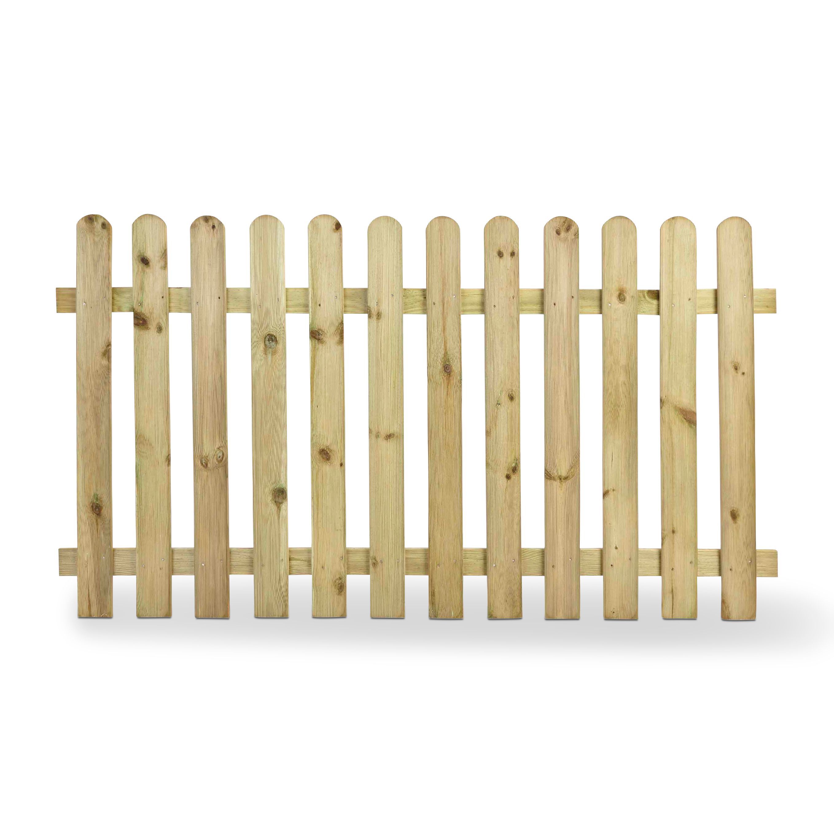 Blooma Mekong Pressure Treated Picket Fence (W)1.8M (H)1M Price Comparisons | Compare The Build