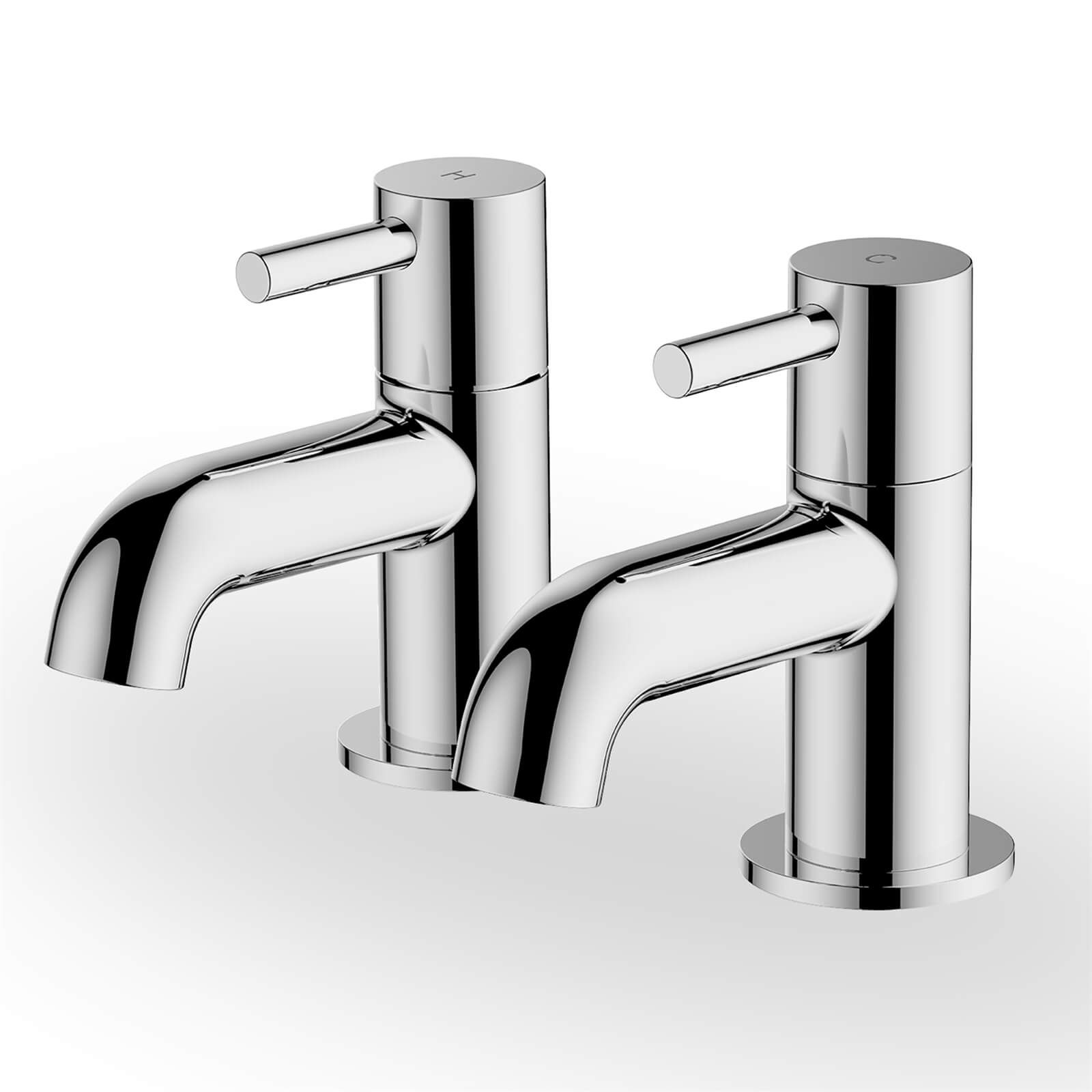 Aber Basin Pillar Taps - Chrome Price Comparisons | Compare The Build