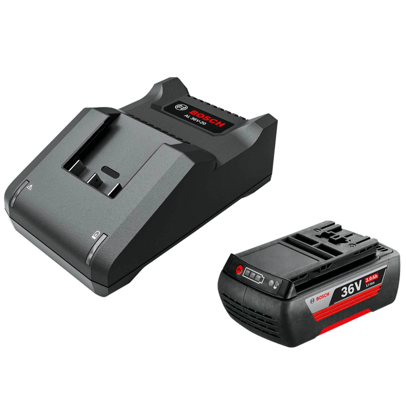 Bosch Genuine GREEN 36v Cordless Li-ion Battery 2ah and Charger 2ah Price Comparisons | Compare The Build