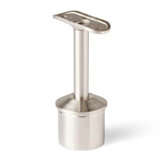 Stainless Steel Balustrade Fixed Spigot Saddle - 48.3mm Diameter Price Comparisons | Compare The Build