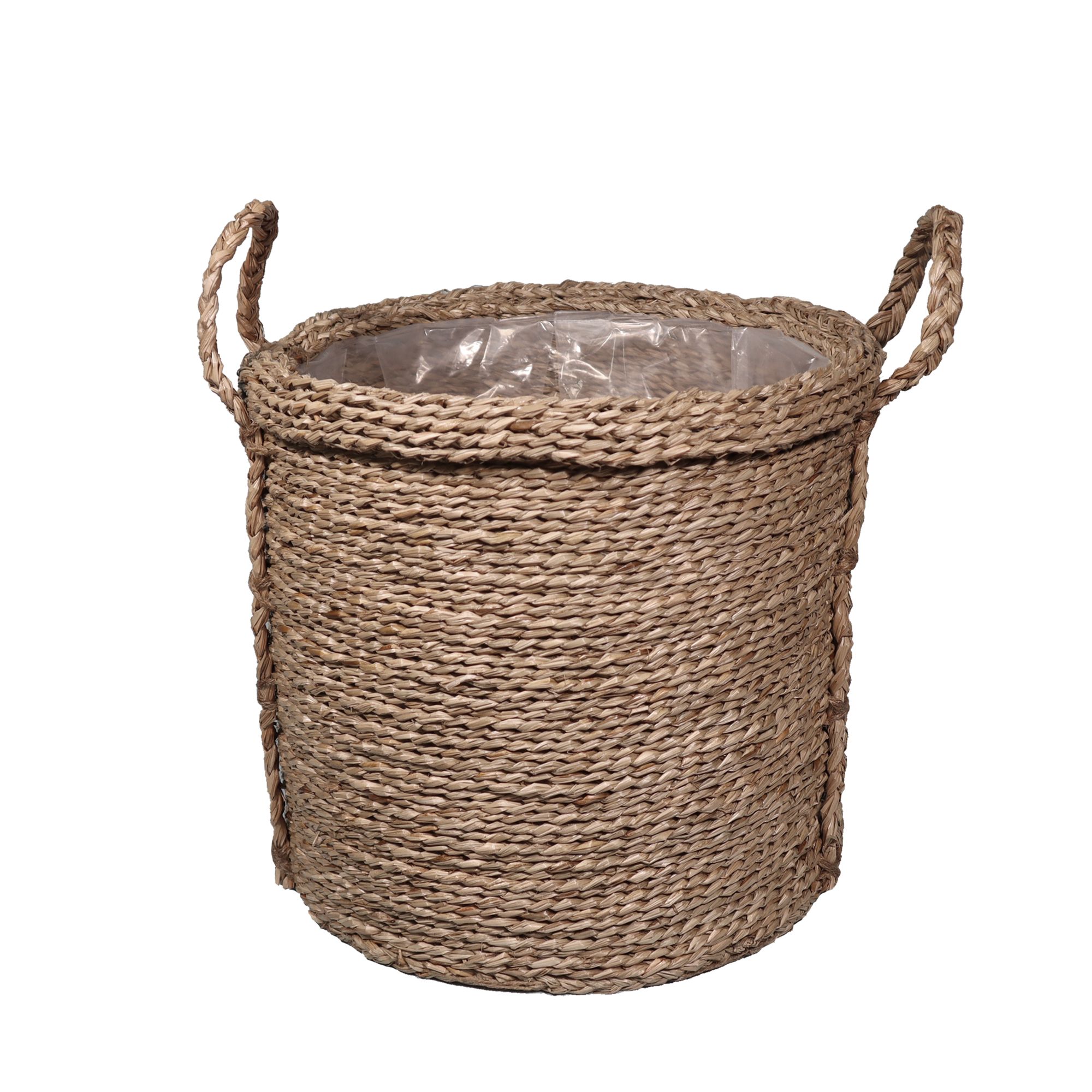 GoodHome Witoto Natural Seagrass Round Plant Pot (Dia)39Cm Price Comparisons | Compare The Build