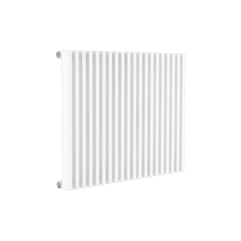 Apollo Bassano Horizontal Designer Radiator, White, 600mm x 784mm | Compare The Build