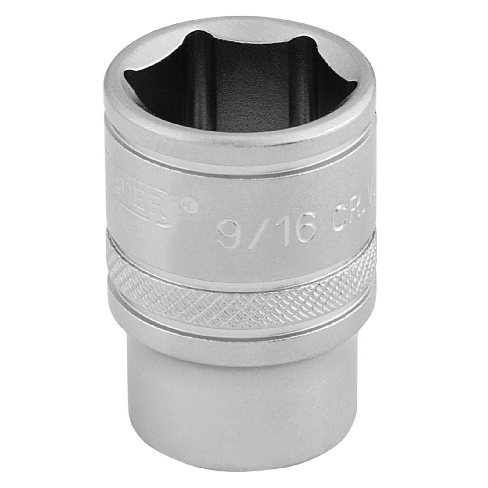 Draper 3/8" Drive Satin Finish Hexagon Socket Imperial 3/8" 9/16" Price Comparisons | Compare The Build