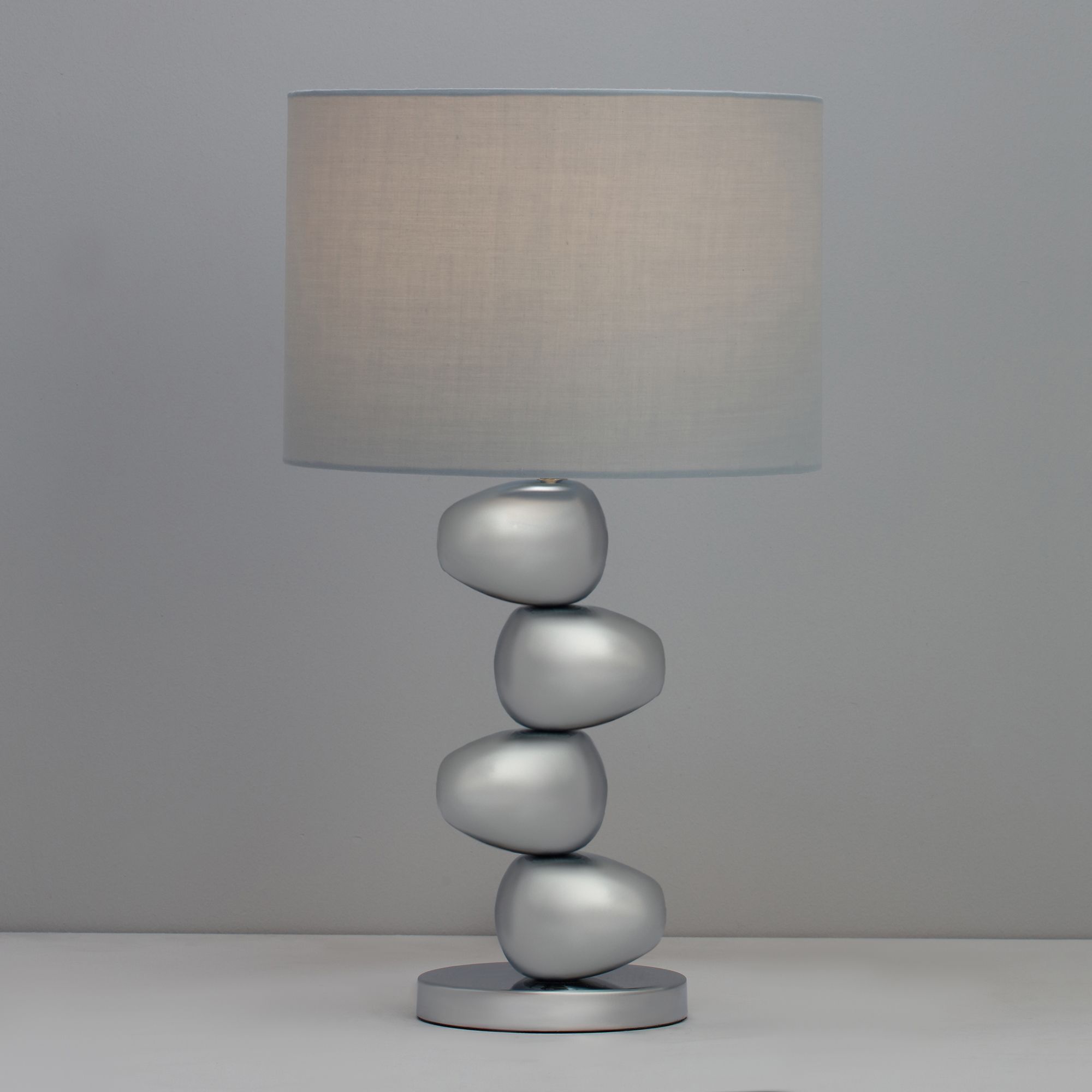 Inlight Himalia Pebble Polished Chrome Effect Table Light | Compare The Build