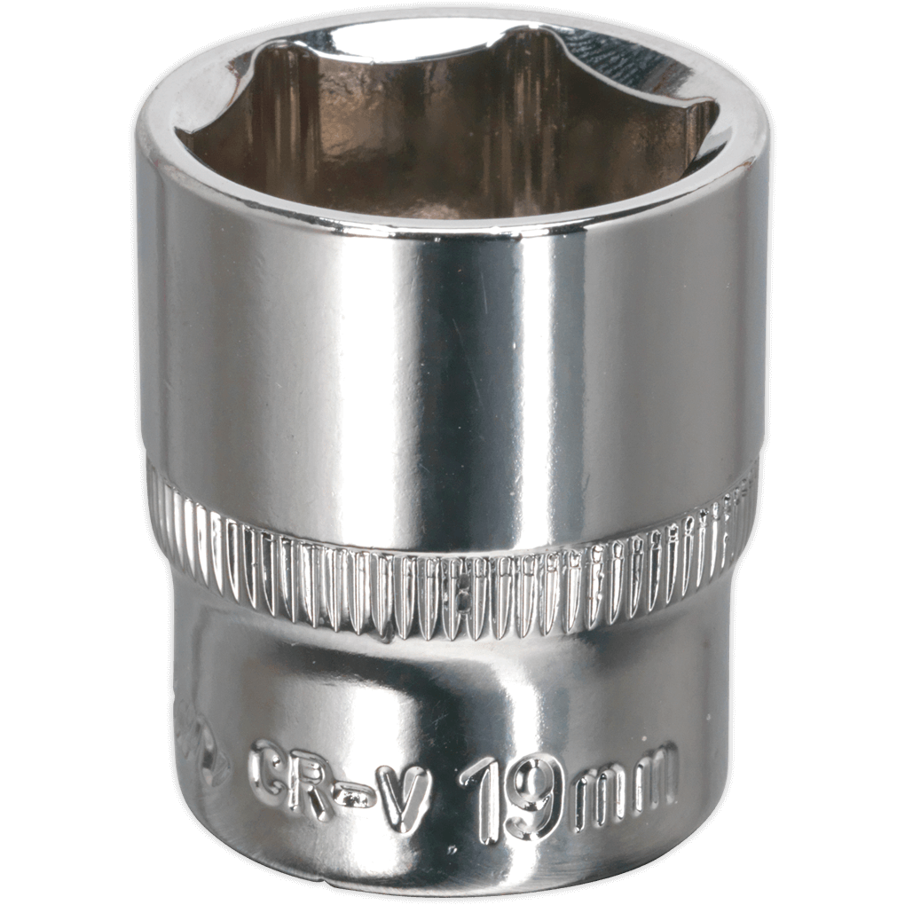 Sealey 3/8" Drive Hexagon WallDrive Socket Metric 3/8" 19mm Price Comparisons | Compare The Build