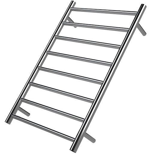 Warmup Anise Electric 8 Bar Straight Ladder Polished Heated Towel Rail 800 x 530mm - 100W Price Comparisons | Compare The Build